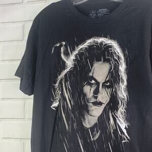 Tee Villain tshirt The Crow Eric Draven Brandon Lee goth ringspun cotton medium